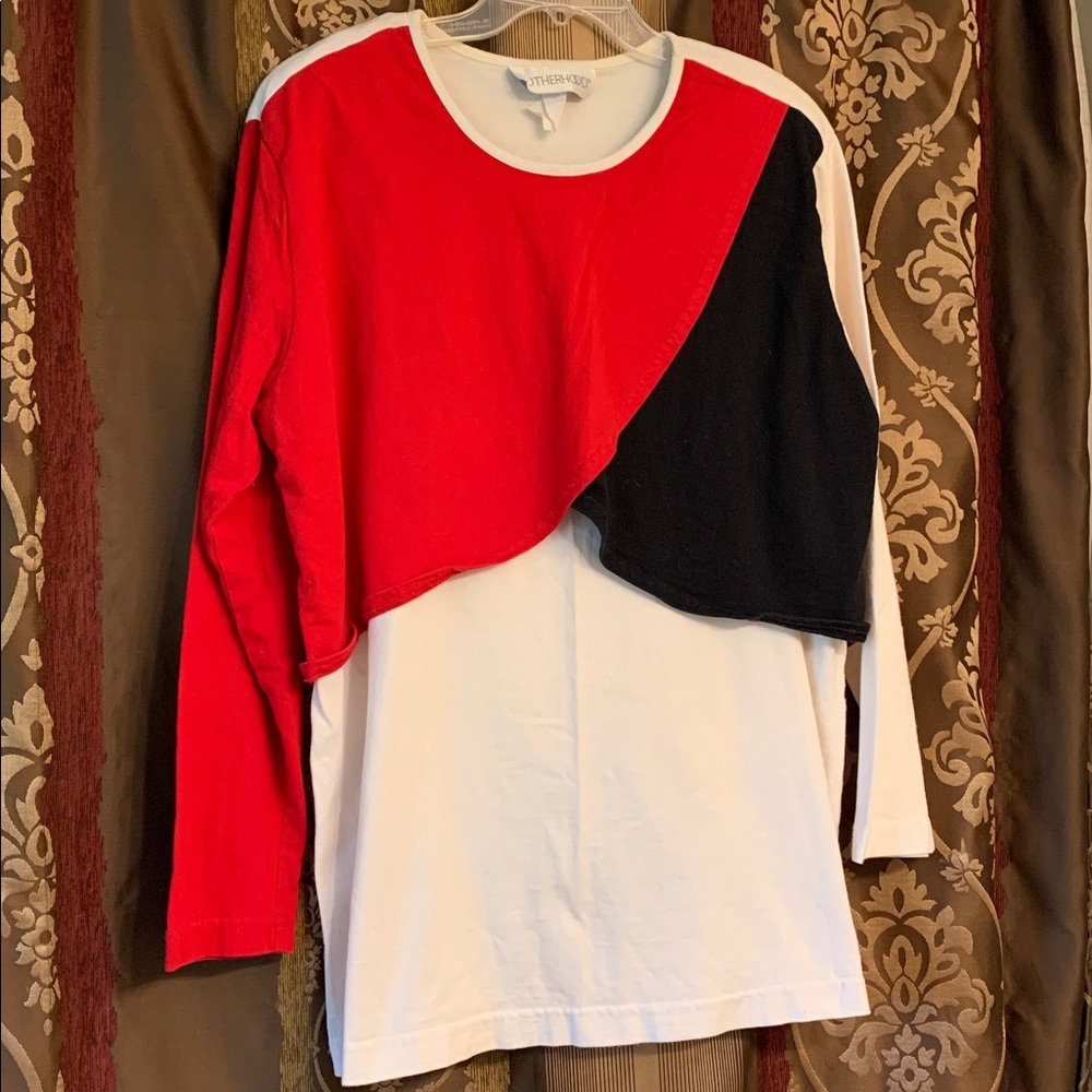 Maternity - Motherhood  Breast Feeding Top - Large